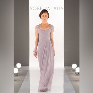 NWT Sorella Vita Dress - Dusty Lavender Style 8630